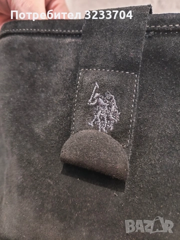 Оригинални велурени ботуши U.S. Polo Assn. – Естествен велур, №41, снимка 6 - Дамски ботуши - 53522457
