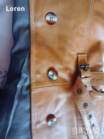 Дамско яке от естествена кожа , снимка 10 - Якета - 39571327