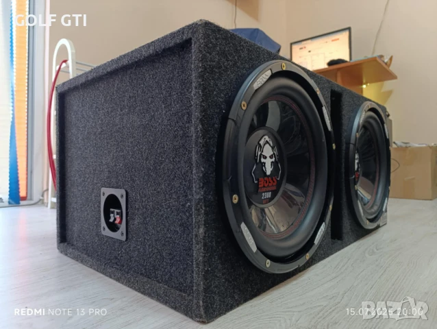 Бас каса Boss SPL  4600W, снимка 7 - Тонколони - 51032593