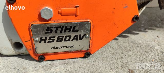 Бензинов храсторез Stihl HS60AV, снимка 5 - Градинска техника - 46466975