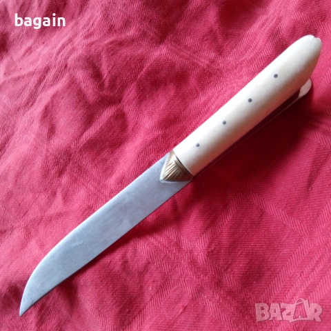 Аккулак. Масивен нож с дръжка от кост., снимка 3 - Ножове - 53876081