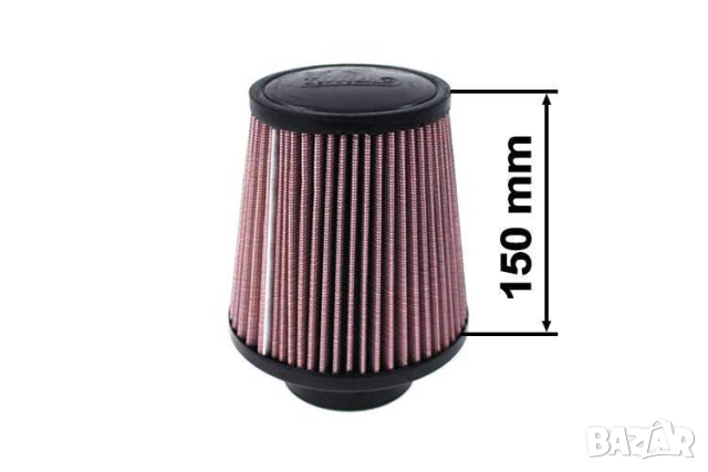 Конусен филтър Turbo Works 101мм, снимка 2 - Аксесоари и консумативи - 51449701