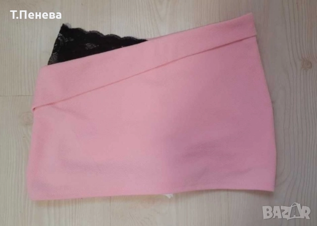 Интересна мини поличка в розово, снимка 2 - Поли - 51480773