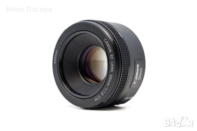 Canon EF 50mm f1.8 STM, снимка 1 - Обективи и филтри - 48259315