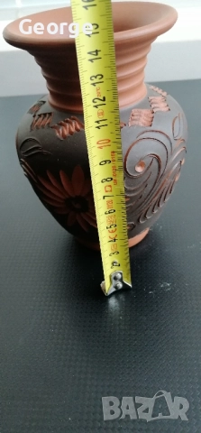 Ваза - керамика, ръчна изработка , снимка 5 - Вази - 51746720