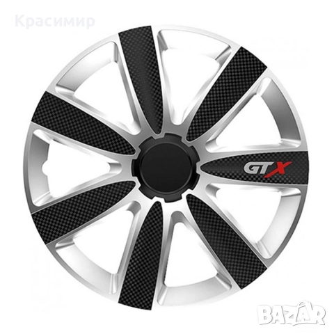 Тасове за джанти 16'' Versaco Carbon GTX, снимка 2 - Аксесоари и консумативи - 52376214