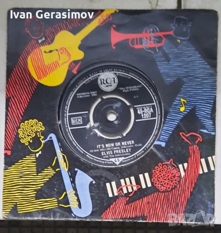 Грамофона плоча на Еlvis Preslеy