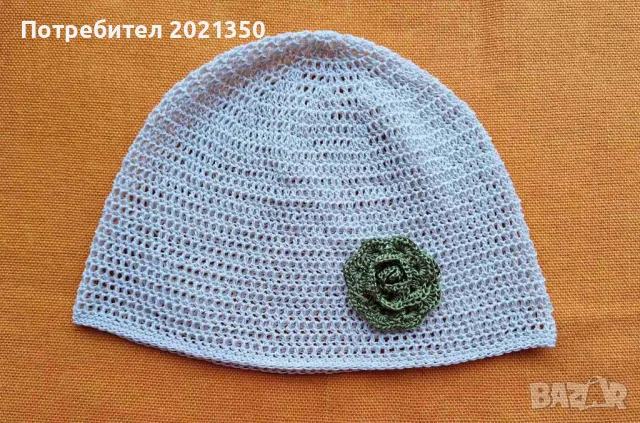 Летни шапки за нея и него - комплект, снимка 2 - Шапки - 49624276