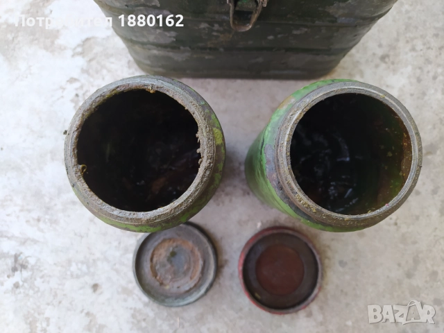 Военна метална кутия , снимка 3 - Антикварни и старинни предмети - 52433128