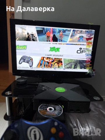 Xbox Classic OG Black – Modded (BMC Emustation Mod) + PowerPad Pro контролер!, снимка 13 - Xbox конзоли - 52404771