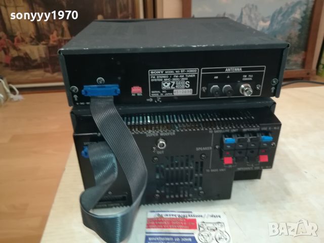 SONY TUNER+AMPLIFIER-MADE IN JAPAN-ВНОС SWISS 3005241402, снимка 8 - Ресийвъри, усилватели, смесителни пултове - 45977710