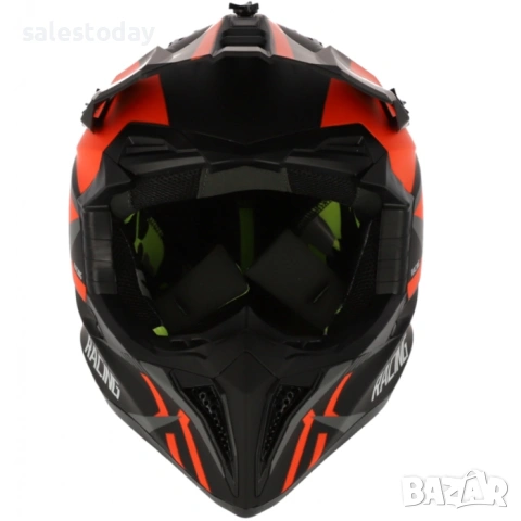 Кросова Каска за Мотокрос и Ендуро, Cross Helmet, снимка 2 - Аксесоари и консумативи - 53910048