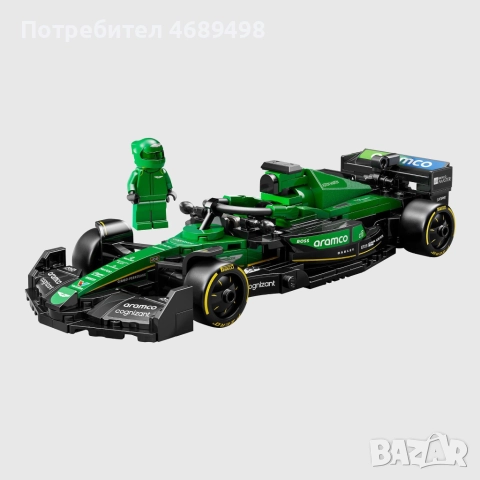 LEGO Speed Champions – Aston Martin Aramco F1 AMR24 | FanRaces, снимка 2 - Конструктори - 52869613