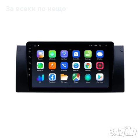 9-инчова мултимедия за BMW X5 E53 (1999–2006) + Подарък камера за заден ход, CarPlay, GPS, Bluetooth, снимка 9 - Аксесоари и консумативи - 50697544