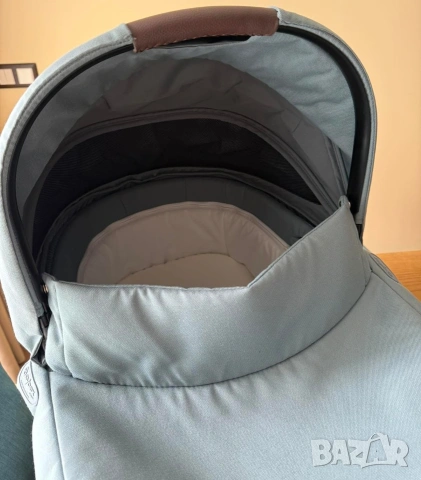 Бебешки кош за новородено Cybex Cot S Lux 2024 Stormy blue, снимка 3 - Детски колички - 53698175