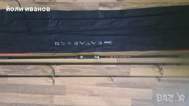 KATAR-3.6m-акция 3,5 lbs,нова карбонова,ф50 водач, снимка 1