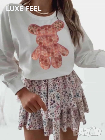 Дамски Блузи ✨, снимка 4 - Блузи с дълъг ръкав и пуловери - 53219607