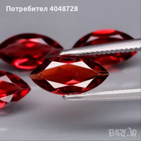 Естествен Гранат 5.40ct. - Мозамбик, снимка 3 - Други - 47310389