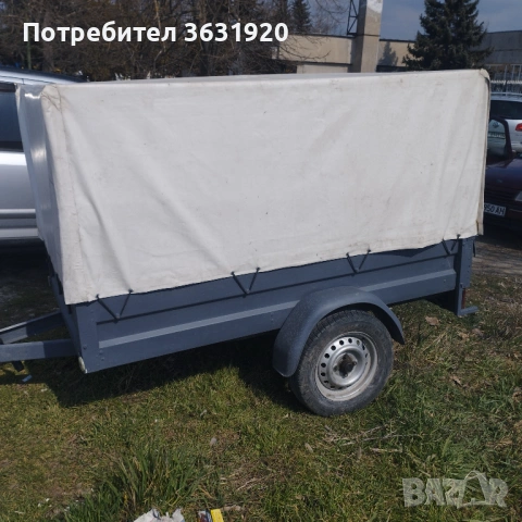 Ремарке за лек автомобил STEMA немско с регистрация, снимка 4 - Ремаркета - 53895153