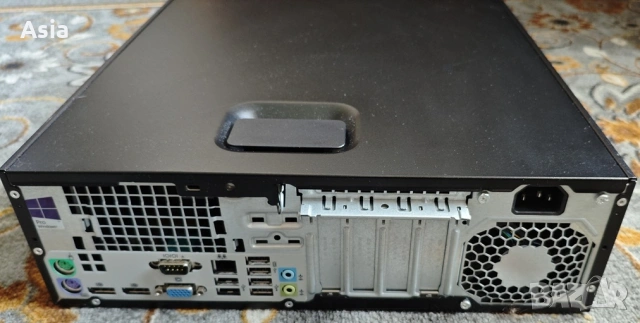 Продавам компютър HP EliteDesk 800 G2 SFF /i5-6500/16GB DDR4/SSD 256GB +1TB HDD, снимка 5 - За дома - 54103796