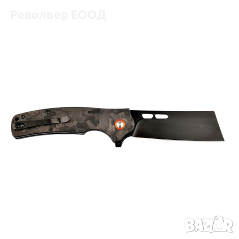 Сгъваем нож Dulotec K261-BK дръжка от G10 с карбоново покритие и D2 стомана, снимка 6 - Ножове - 45007791