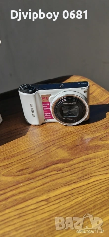 Дигитален фотоапарат Samsung WB200, 14.2MP, Wi-Fi, Бял, снимка 3 - Фотоапарати - 54118807