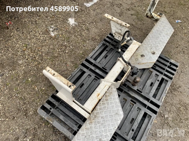 Оригинален теглич за бус/камион Iveco Daily + СТЪПЕНКА, снимка 5 - Части - 51935358