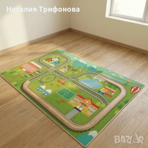 Детски килим за игра 120х160см