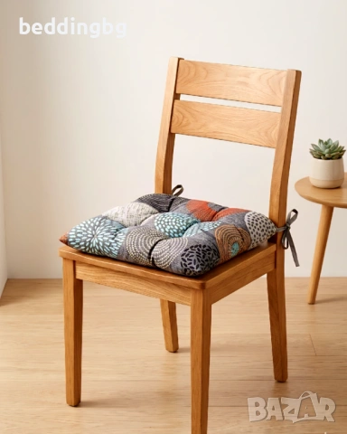 Комфортни Възглавници за Стол (Седалки) – 100% Памук | Българско Производство