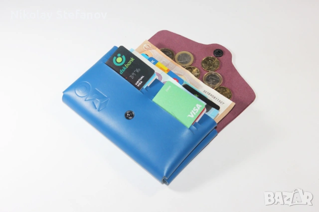 Дизайнерски оригами портфейл, снимка 5 - Портфейли, портмонета - 53154925