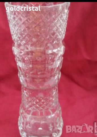 Ретро кристална ваза , снимка 5 - Антикварни и старинни предмети - 18345757