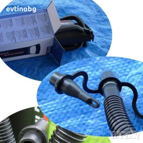 Ръчна помпа за надуване INTEX 68612 с вентилационен маркуч и 3 броя накрайници, снимка 6 - Други - 53870160