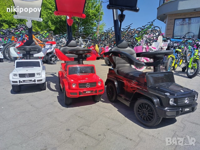 MERCEDES Кола за яздене с дръжка и сенник Mercedes-benz G350d, снимка 11 - Други - 53849679