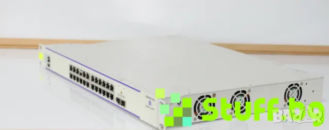 Суич Alcatel-Lucent OmniSwitch 6450-P24 PoE+, снимка 3 - Суичове - 49672890