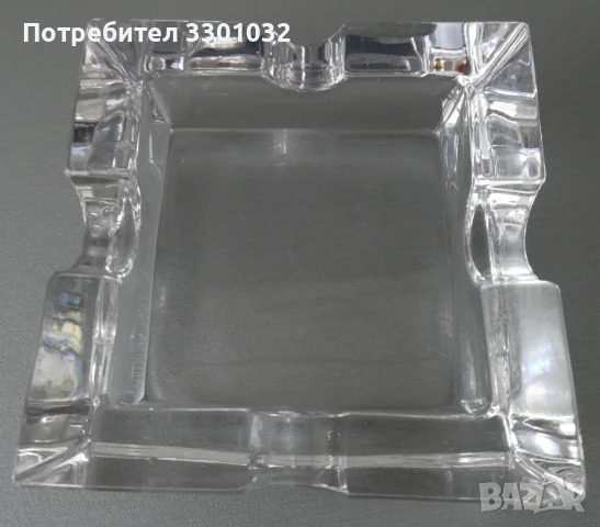 Кристални пепелници Бохемия,за пури и цигари,4 броя, снимка 5 - Други - 51378488