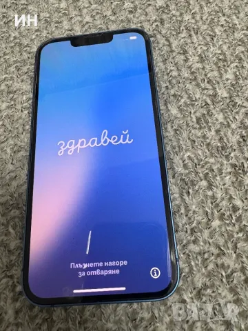 Без драскотина! Смартфон Apple iPhone 13, 128GB, син, снимка 2 - Apple iPhone - 49468330