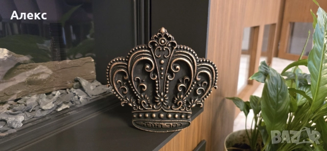 Масивна дървена корона., снимка 4 - Антикварни и старинни предмети - 52513424