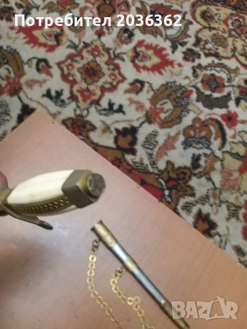 БНА,кортик офицерски обр.1951г. първа емисия., снимка 4 - Антикварни и старинни предмети - 53711019