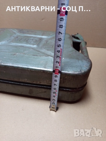 Стара Малка Немска Туба За Гориво 5лт., снимка 9 - Антикварни и старинни предмети - 51537848