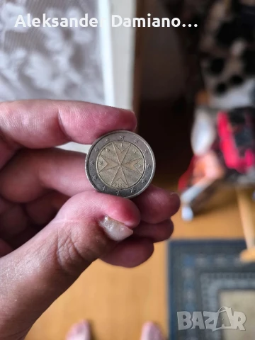 Монета от две евро Малта 2008г., снимка 2 - Нумизматика и бонистика - 51018863