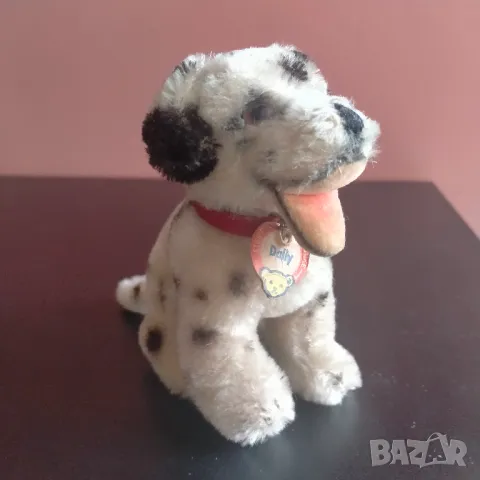 Колекционерска мека играчка Steiff Dalmatian Puppy Dog Dolly 10 см, снимка 6 - Колекции - 47481912