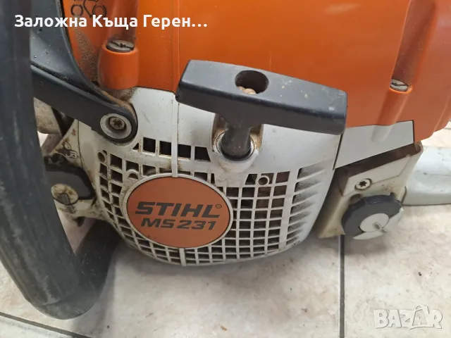 Бензинова резачка Stihl MS231, снимка 3 - Градинска техника - 48640871