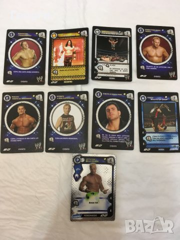 Пластмасови карти WW Smackdown и RAW (2004) от Италия., снимка 4 - Колекции - 46021899