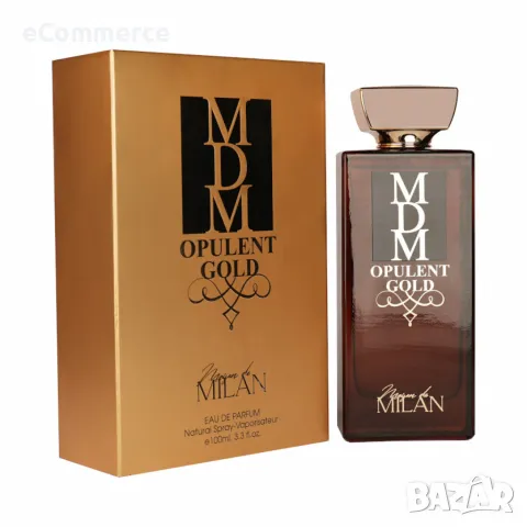 Парфюмна вода за мъже MDM Opulent Gold Eau de parfum ml, снимка 6 - Мъжки парфюми - 47920139