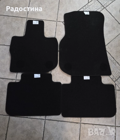 BMW X4 Комплект оригинални велурени стелки 