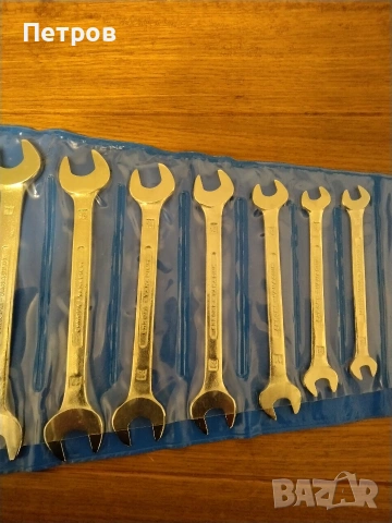 Продавам нов комплект гаечни ключове от 6 до 32 общо 12 бр., снимка 5 - Ключове - 53727470