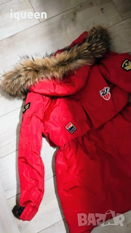 Яке стил Джофра с лисица, снимка 2 - Якета - 53209322