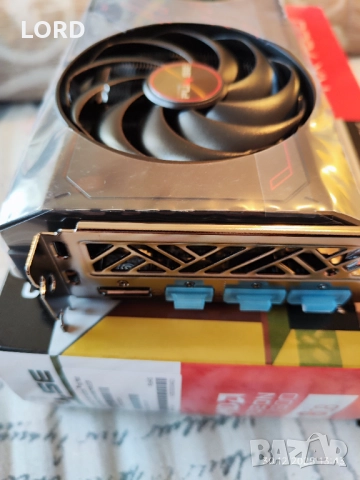 Видеокарта RX 7600 8GB Saphire Pulse - Чисто нова!, снимка 3 - Видеокарти - 52940391