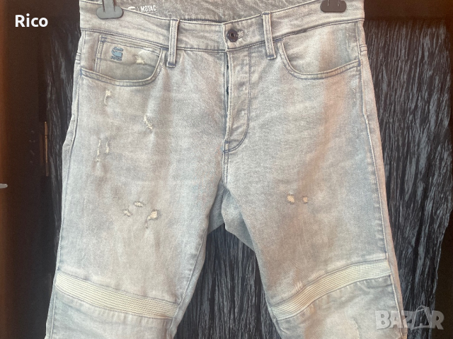 G Star Motac 3D Slim Jeans Оригинални Дънки, снимка 4 - Дънки - 44953537