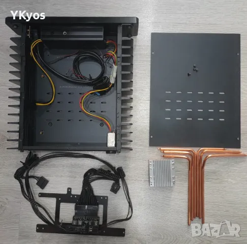 Компютърна кутия HDPlex H1 v2 Fanless/Audio PC, снимка 5 - Работни компютри - 49893902